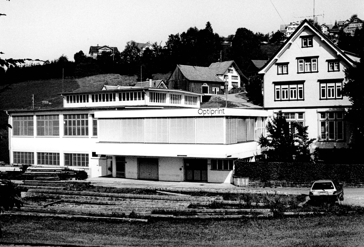 Gründung von Optiprint: Der Ursprung von 40 Jahren Schweizer Präzision