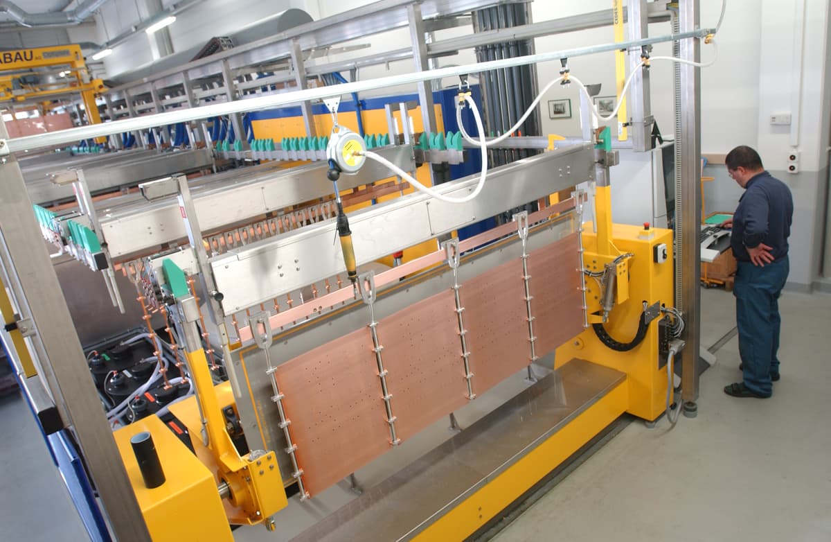 Kupfergalvanik: Ein weiterer Schritt zur Fertigungstiefe